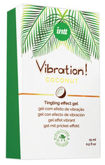 Рідкий вібратор Intt Vibration Coconut Vegan, дуже смачний, діє до 30 хвилин