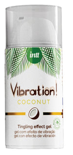 Рідкий вібратор Intt Vibration Coconut Vegan, дуже смачний, діє до 30 хвилин