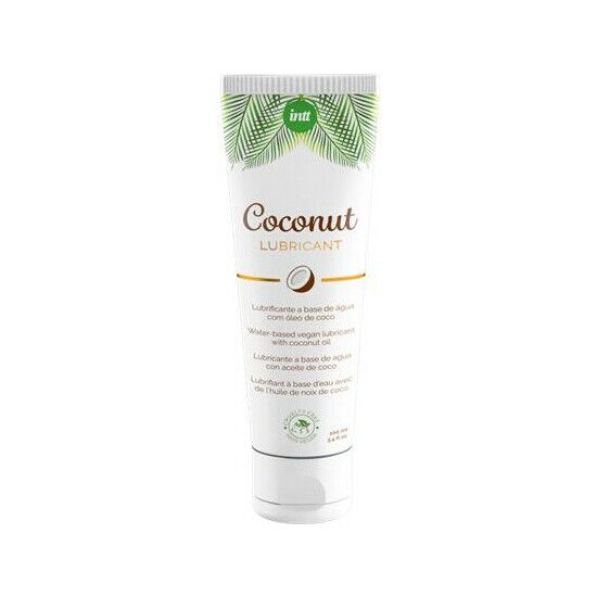 Доглядальний лубрикант Intt Coconut з кокосовою олією на водній основі
