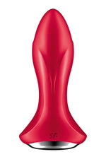 Анальна смарт-вібропробка із перлинним масажем Satisfyer Rotator Plug 1+ Red