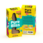 Мило у формі пеніса Pure Bliss BIG Brown, крафтове мило-член, натуральне