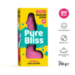 Мило у формі пеніса Pure Bliss BIG Pink, крафтове мило-член, натуральне