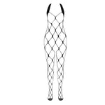 Бодістокінг у дуже велику сітку Passion BS091 black, з доступом