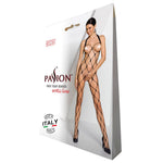 Бодістокінг у дуже велику сітку Passion BS091 black, з доступом