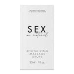 Відновлювальні краплі для масажу Bijoux Indiscrets Sex au Naturel — Revitalizing Massage Drops