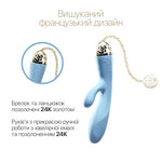 Смартвібратор-кролик Zalo — Rosalie Royal Blue