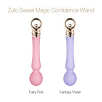 Вібромасажер із підігрівом Zalo Sweet Magic - Confidence Wand Fantasy Violet