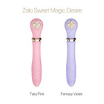 Пульсатор із підігрівом Zalo Sweet Magic - Desire Fantasy Violet, турбо режим