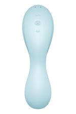 Вакуумний смарт-стимулятор із вібрацією Satisfyer Curvy Trinity 5 (Blue), керування зі смартфона