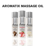 Натуральна масажна олія JO Aromatix Massage Oil Strawberry
