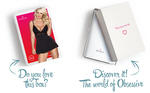 Сатиновий пеньюар із мереживом Obsessive 810-BAB-1 babydoll & thong S/M, чорний, пеньюар, танга