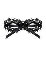 Мереживна маска Obsessive A710 mask, єдиний розмір, чорна