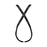 Чоловіче відкрите боді Passion 027 BRUNO XXL/XXXL Black, під латекс, на шлейках