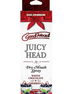 Зволожувальний спрей оральний Doc Johnson GoodHead - Juicy Head - White Chocolate and Berries