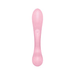 Двосторонній вібратор-кролик Satisfyer Triple Oh Pink, 3 мотори, руків’я-масажер