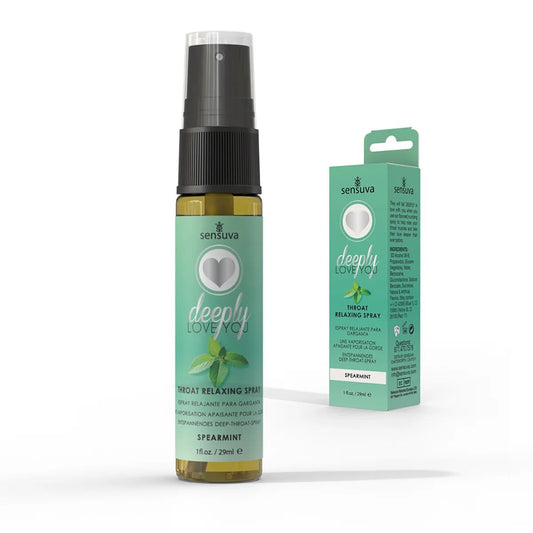 Спрей для мінету Sensuva Deeply Love You Spearmint, для глибокого мінету