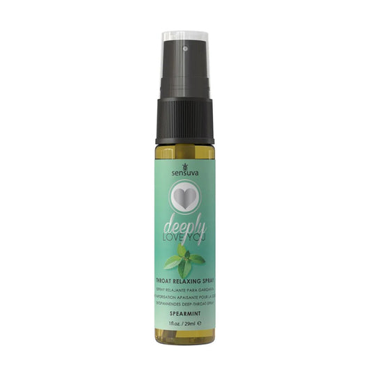 Спрей для мінету Sensuva Deeply Love You Spearmint, для глибокого мінету