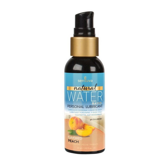 Змазка на водній основі Sensuva Natural Water-Based Peach без гліцерину та парабенів
