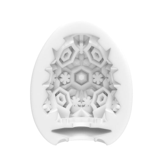Мастурбатор-яйце Tenga Egg Snow Crystal з охолоджувальним лубрикантом