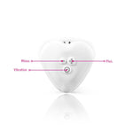 Вібратор для клітора Mystim Heart´s Desire White, 8 режимів, дуже потужний