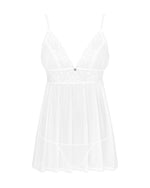 Пеньюар і трусики Obsessive Heavenlly babydoll & thong XS/S
