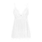 Пеньюар і трусики Obsessive Heavenlly babydoll & thong XL/2XL