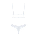 Еротичний комплект Obsessive Heavenlly 2-pcs set XS/S, бюстгальтер і танга