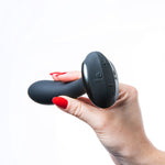 Анальна вібропробка Hot Octopuss PleX with flex, Treble and Bass Technology, 2 мотори, пульт ДК