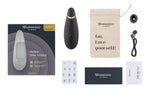 Вакуумний кліторальний стимулятор Womanizer Premium 2 - Black, функції Autopilot та Smart Silence