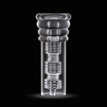 Мастурбатор Blush Rize – Luz Glow in the Dark Masturbator – Clear, всмоктування, світиться в темряві