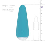 Мінівібратор Cala Azul – Julia Mini Vibrator, дуже ніжний, 10 режимів