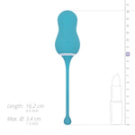 Віброяйце Cala Azul – Elena Vibrating Egg With Remote Control, 10 режимів, пульт ДК