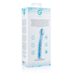 Скляний дилдо Gildo Glass Dildo No. 4, для точки G та простати