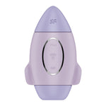 Вакуумний стимулятор з вібрацією Satisfyer Mission Control Violet, 2 незалежні мотори