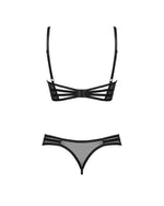 Комплект Obsessive Roxelia 2-pcs crotchless set M/L