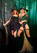 Костюм відьми Leg Avenue Mystical Witch S, сукня, капелюх