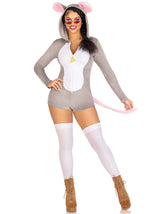 Комбінезон-костюм миші Leg Avenue Comfy Mouse XS, з капюшоном