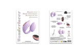 Віброяйце з вакуумною кліторальною стимуляцією Love To Love Wonderlover VIVA MAUVE