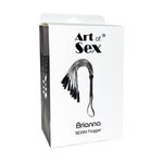 Ажурний батіг з екошкіри Art of Sex - Brianna