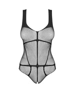 Еротичне боді з доступом Obsessive B336 crotchless teddy S/M/L