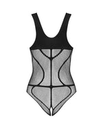 Еротичне боді з доступом Obsessive B336 crotchless teddy S/M/L