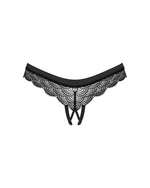 Трусики з доступом Obsessive Chemeris crotchless panties XL/2XL