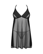 Пеньюар та трусики Obsessive Latinesa babydoll & thong M/L