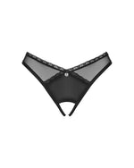 Трусики з доступом Obsessive Latinesa crotchless thong XS/S Новинка