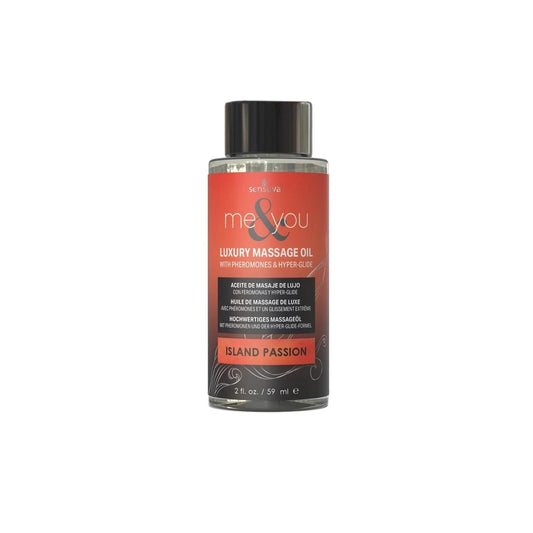 Масажна олія Sensuva Me&You - Island Passion (Wild Passion Fruit & Island Guava)