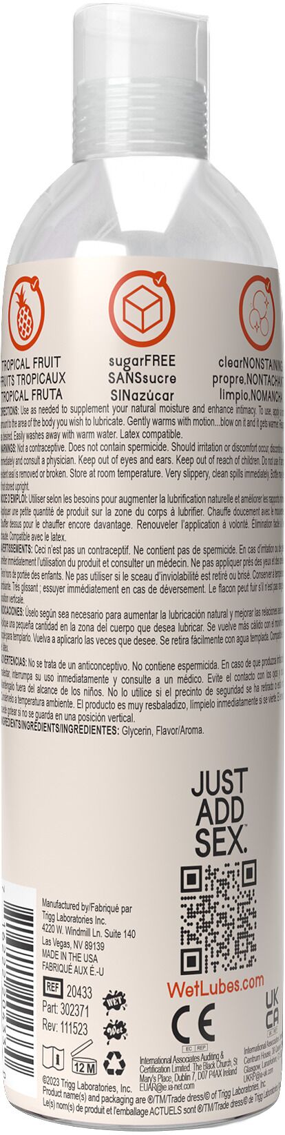 Розпродаж!!! Зігрівальний лубрикант Wet Warming Tropical Explosion 118 мл (термін 31.05.2026)