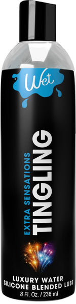 Охолоджувальний лубрикант на водно-силіконовій основі Wet Extra Sensations Tingling