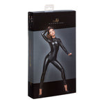 Комбінезон Noir Handmade F162 Powerwetlook overall with leash and two-way zipper, 3XL, мокрий ефект