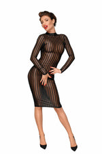 Сукня з мокрим ефектом Noir Handmade F182 Classic dress made of elastic tulle, XL