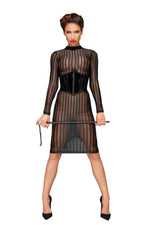 Сукня з мокрим ефектом Noir Handmade F182 Classic dress made of elastic tulle, XL